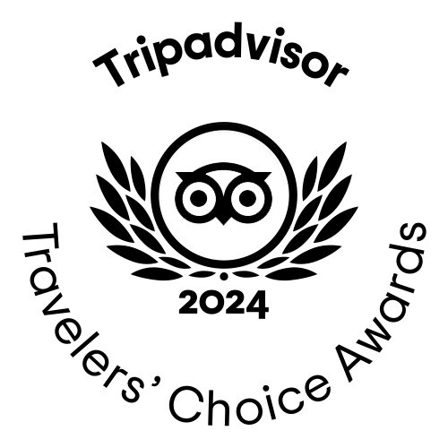 Tripadvisor 2024 Travelers' Choice Award.